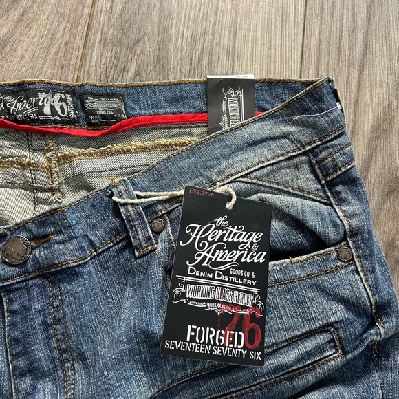 The Heritage by America Distressed Jeans - Picture 4 of 8